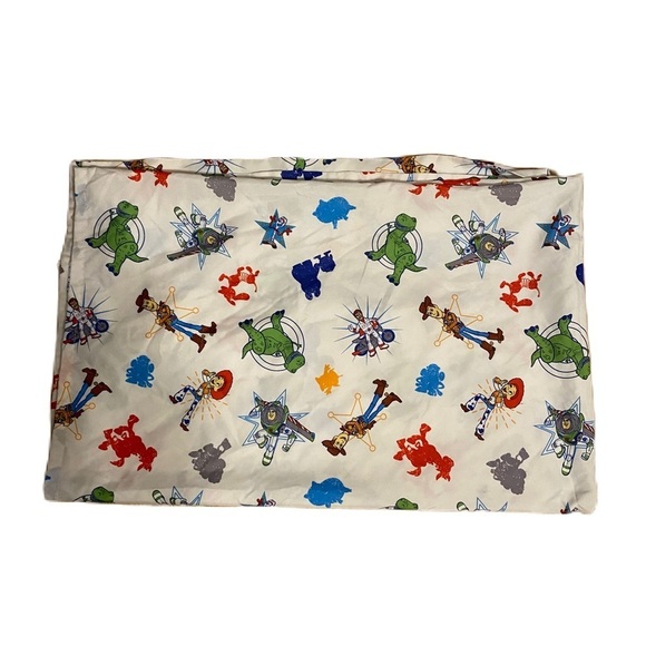 Toy Story 4 Flat Sheet Twin Disney Woody Jessie Rex Dinosaur Buzz Lightyear - Picture 1 of 5